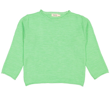 Plain kids knitted blouse for the little ones 