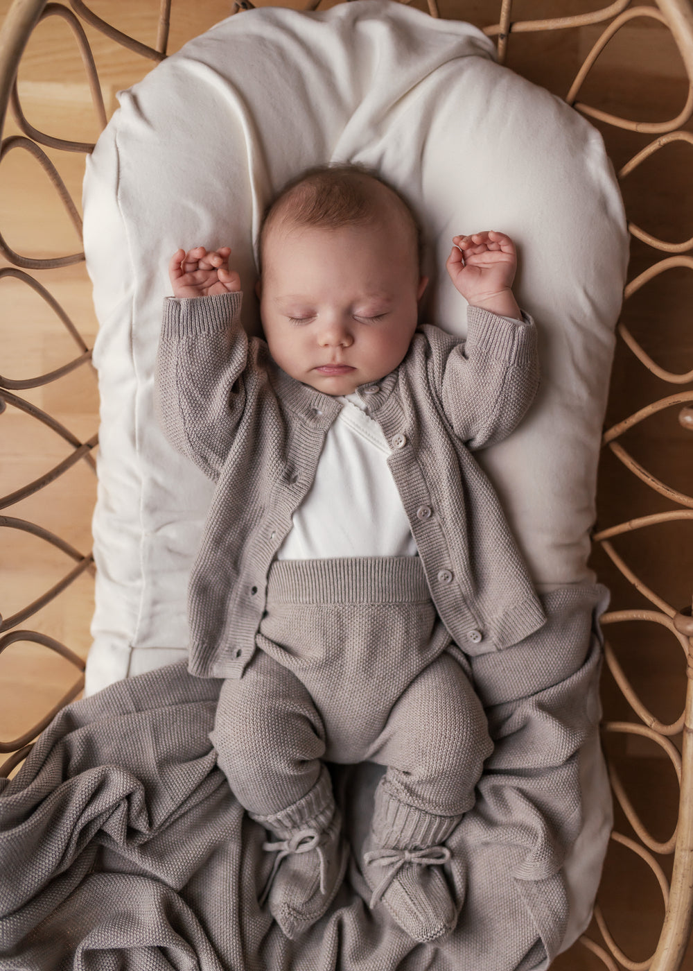 【新品未使用】ANDMARY Baby knit babushka 1 ANDMARY】Baby knit babushka