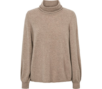 Tadin W, Blouse - Linseed Mel.
