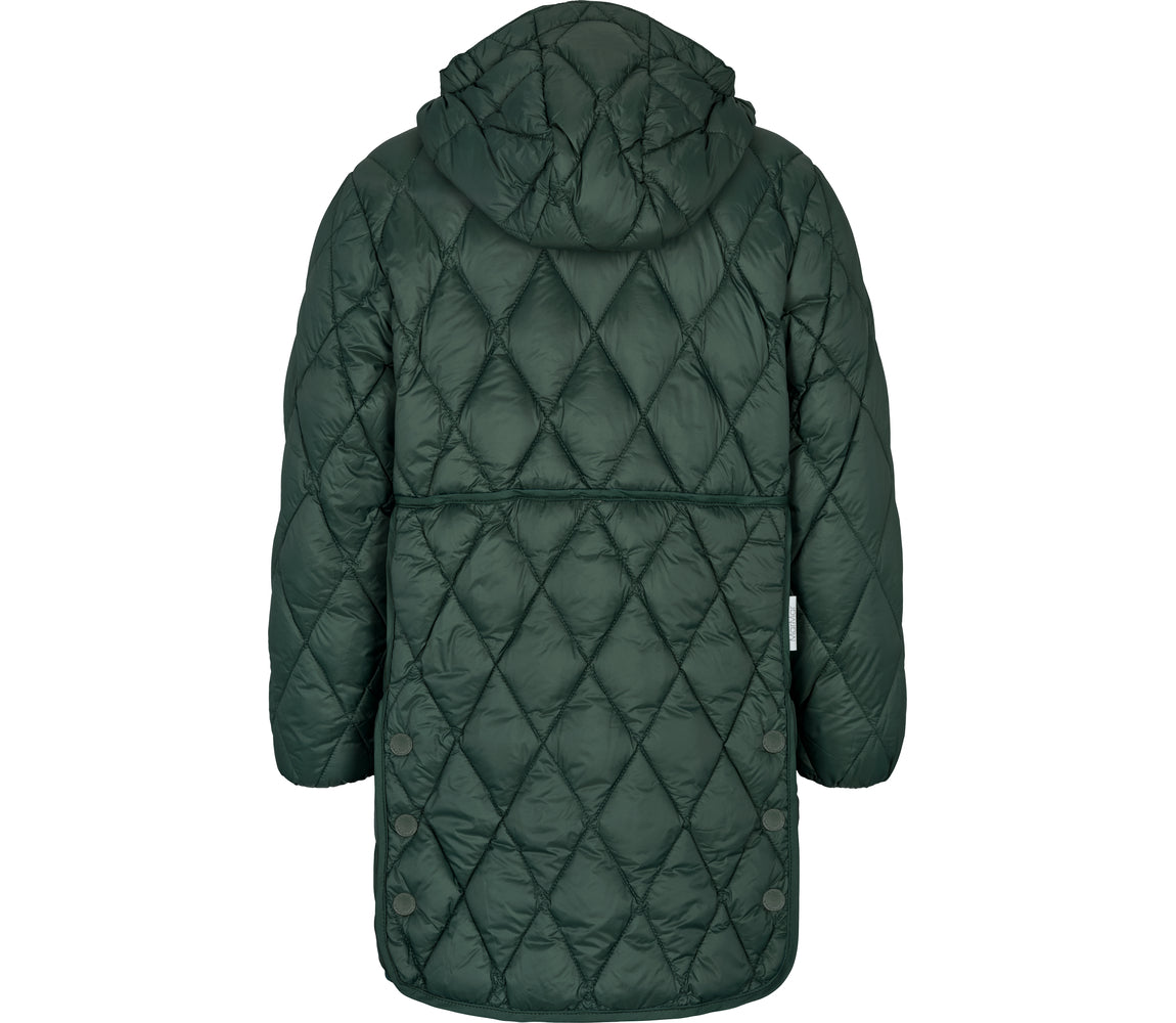 Oksana, Puffer Jacket - Dark Leaf – MarMar Copenhagen