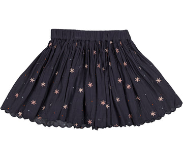 Sana, Skirt - Stars Embroidery