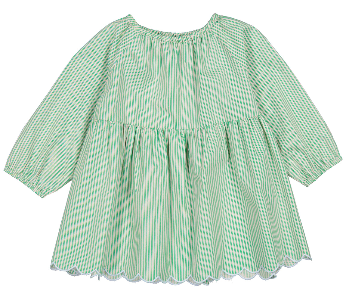 Dawson, Dress - Mint Leaf Stripes – MarMar Copenhagen