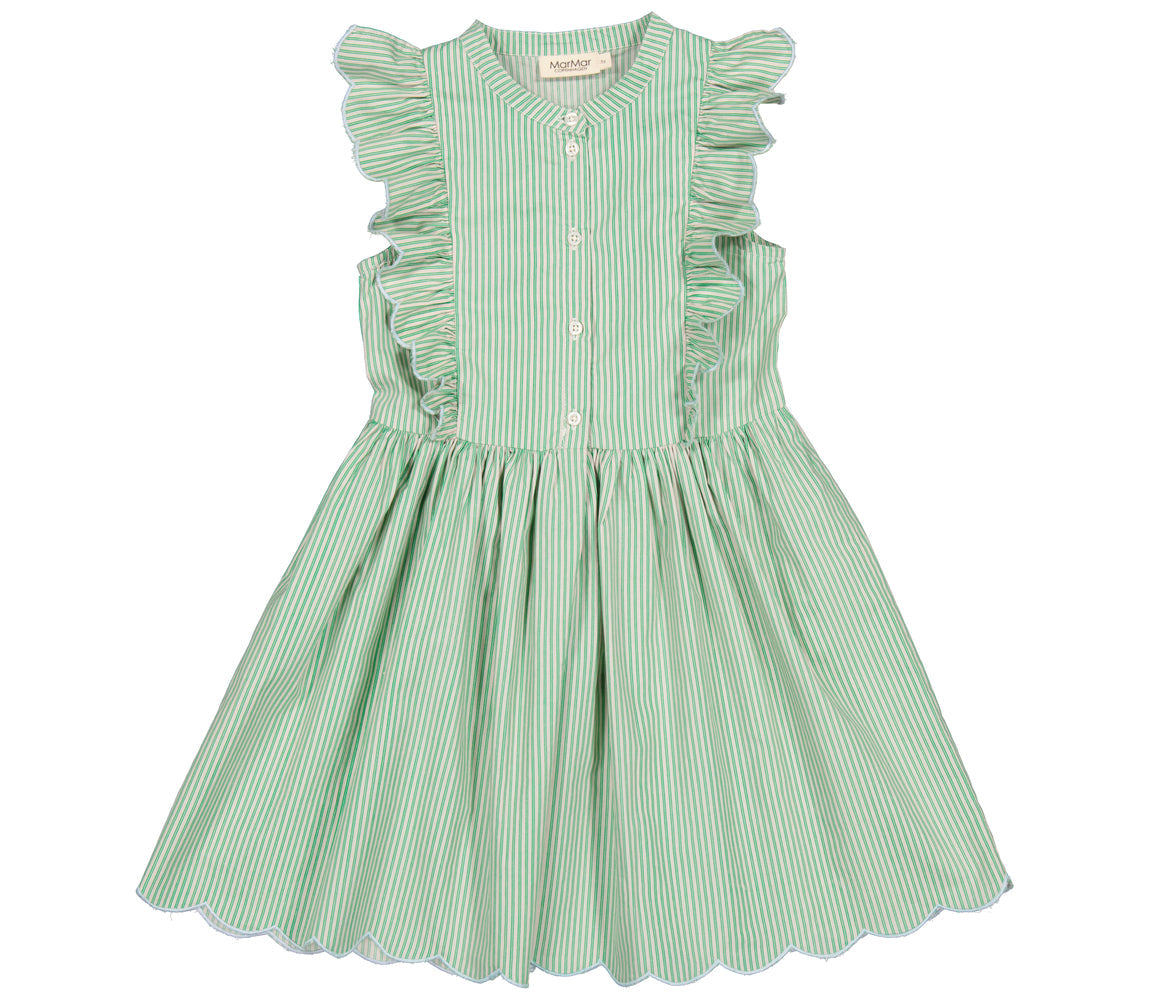 Deidra, Dress - Mint Leaf Stripes – MarMar Copenhagen