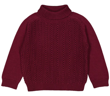 Talmi, Knit blouse - Deep Ruby