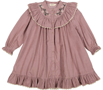 Dalina, Dress - Dusty Mauve