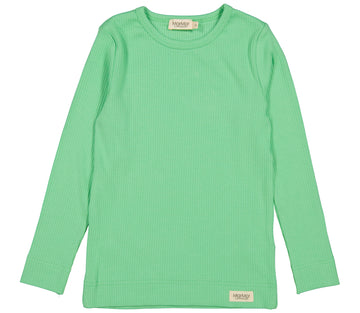 Plain Tee LS, T-shirt - Cale Green