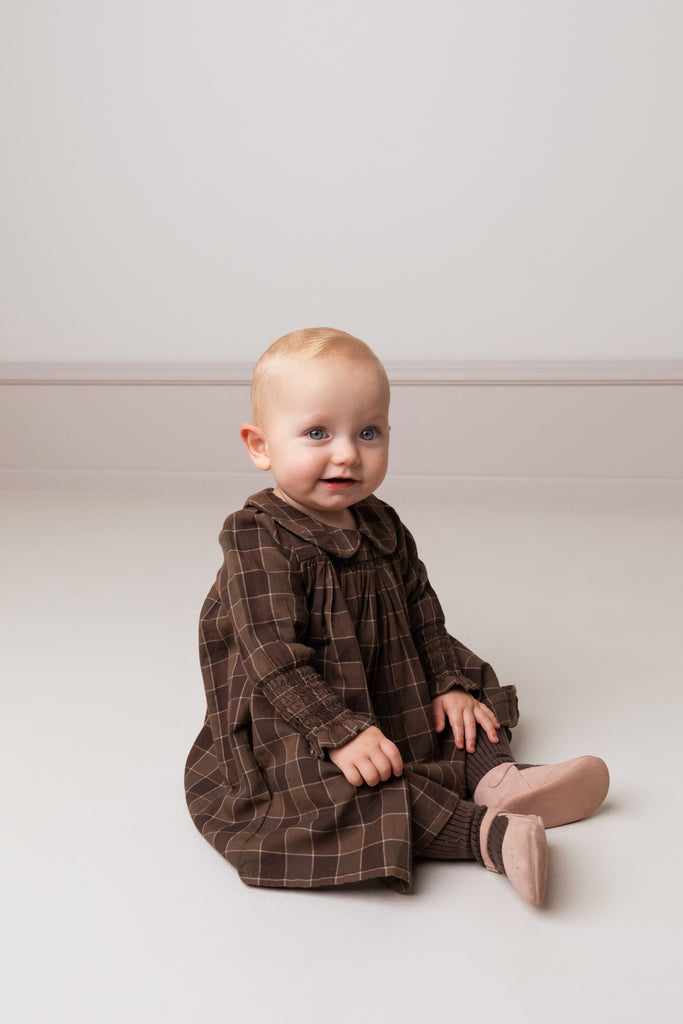 Dulla LS, Dress - Autumn Check – MarMar Copenhagen