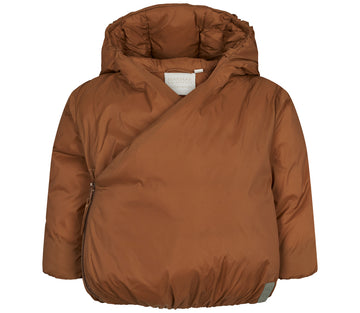 Omari Jacket, Puffer Jacket - Dark Fudge